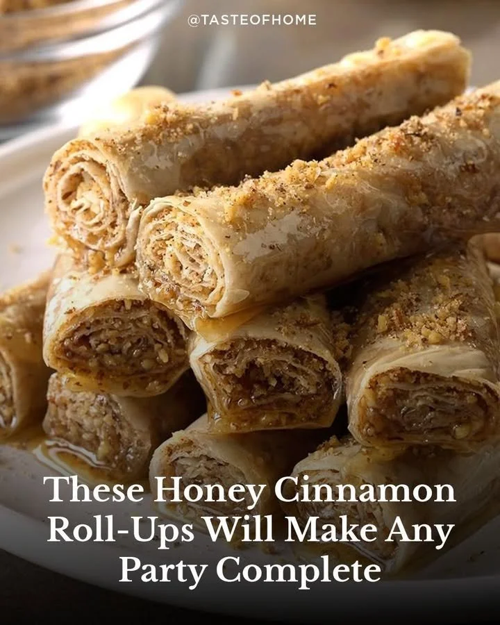 Delicious baklava-inspired treat with cinnamon and flaky layers