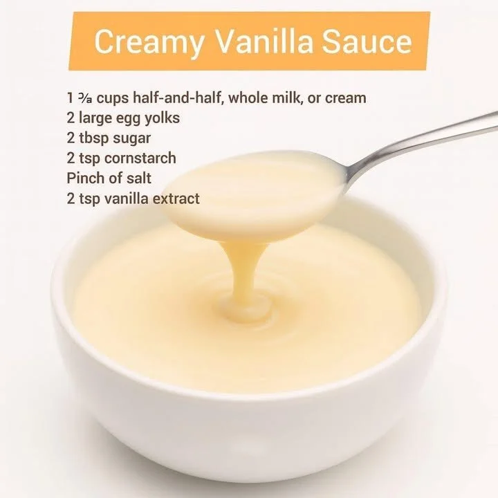 Delicious sweet sauce recipes including syrups for desserts and dishes