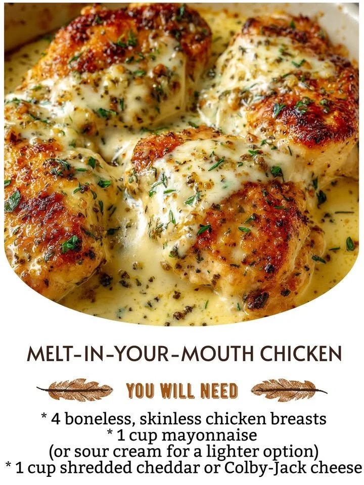 A plate of melt-in-your-mouth chicken garnished with herbs and spices