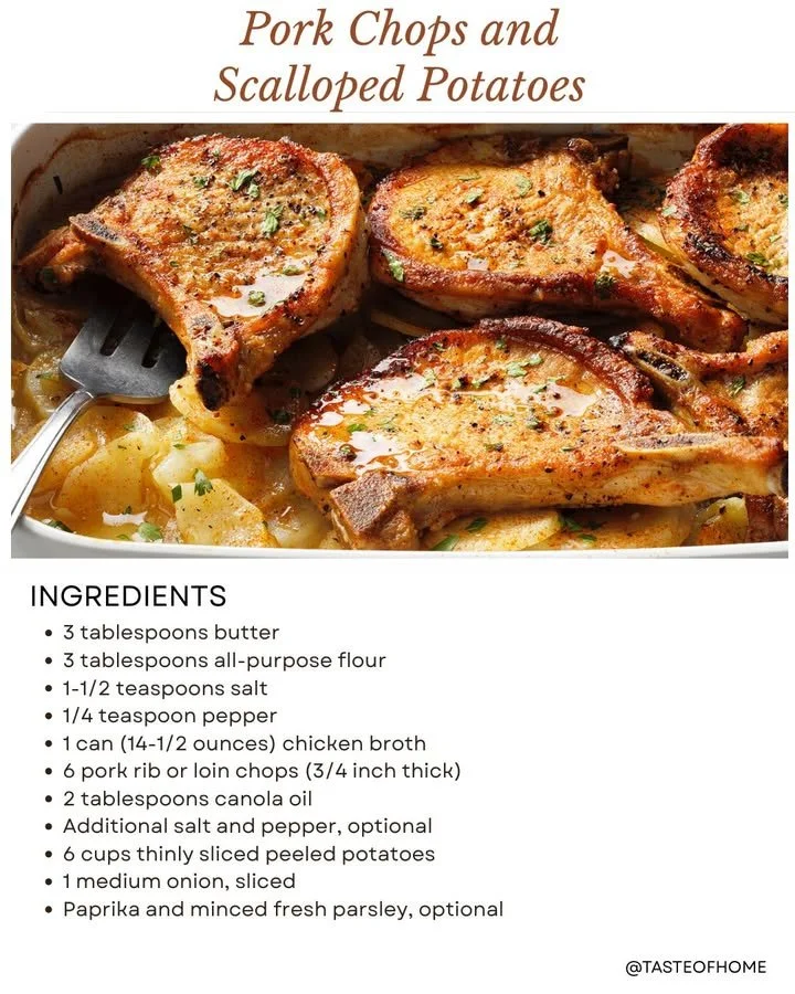 Juicy pork chops cooked to perfection with herbs and spices