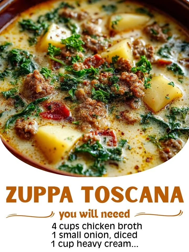 Bowl of flavorful Tuscan Soup made with fresh vegetables and herbs