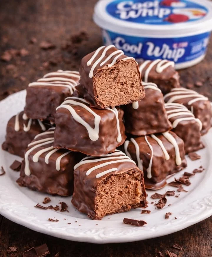 Delicious Cool Whip candy dessert with colorful toppings